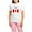 With Pink Camo Pant, variant on - Id Rather Be In Canada Pajamas - Women's Short Sleeve Print T-Shirt and Pants Light Cotton Pajama Set