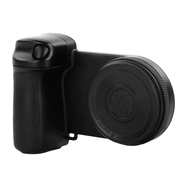 Soporte de agarre para cámara de teléfono móvil, grado de obturador giratorio para cámara de teléfono inteligente con control remoto,