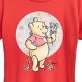 thumbnail image 2 of Winnie the Pooh - Floral Circle Pooh - Women's Short Sleeve Graphic T-Shirt, 2 of 5