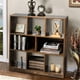 thumbnail image 4 of Costway Librería con Compartimientos Abiertos Estante en Estilo Industrial para Decoraciones y Libros para Salón Dormitorio Estudio 86 x 28 x 94 cm, 4 of 10