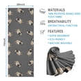 thumbnail image 2 of Cute Pug Puppies Hot Yoga Mat Towel Non Slip for Hot Yoga - Quick-Drying Yoga Mat Cover with 4 Corner Pockets with Travel Bag - Hot Yoga Towel Non Slip Grip Moisture Wicking Sweat 70"x26", 2 of 6