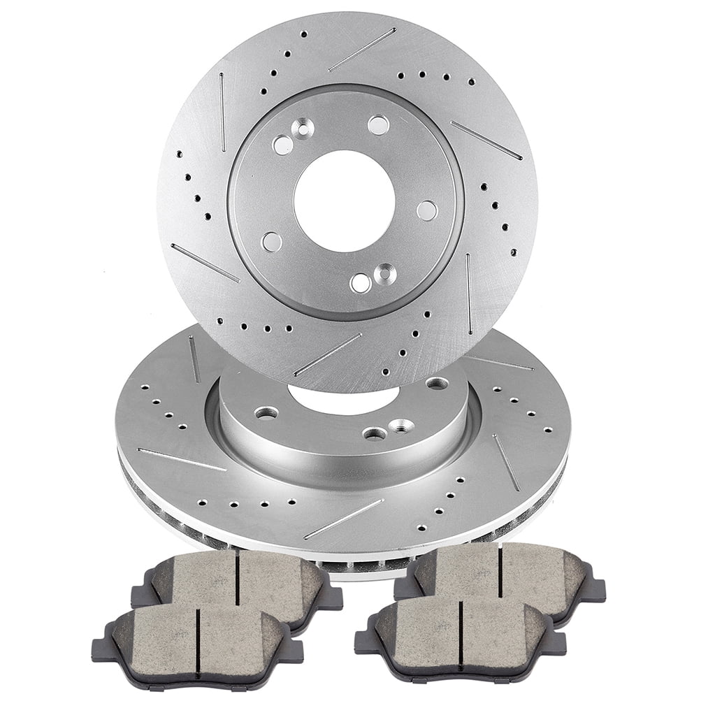 CCIYU Brakes Kits with Brakes Pads and Rotors Front for 2009 for