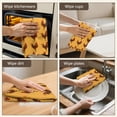 thumbnail image 5 of 4 Pcs Funny Kitchen Towels,Yellow Chicken Brown Rooster Pattern Microfiber Dish Towels,Kitchen Tea Towels,Kitchen Towel Set (18" X 26"), 5 of 7