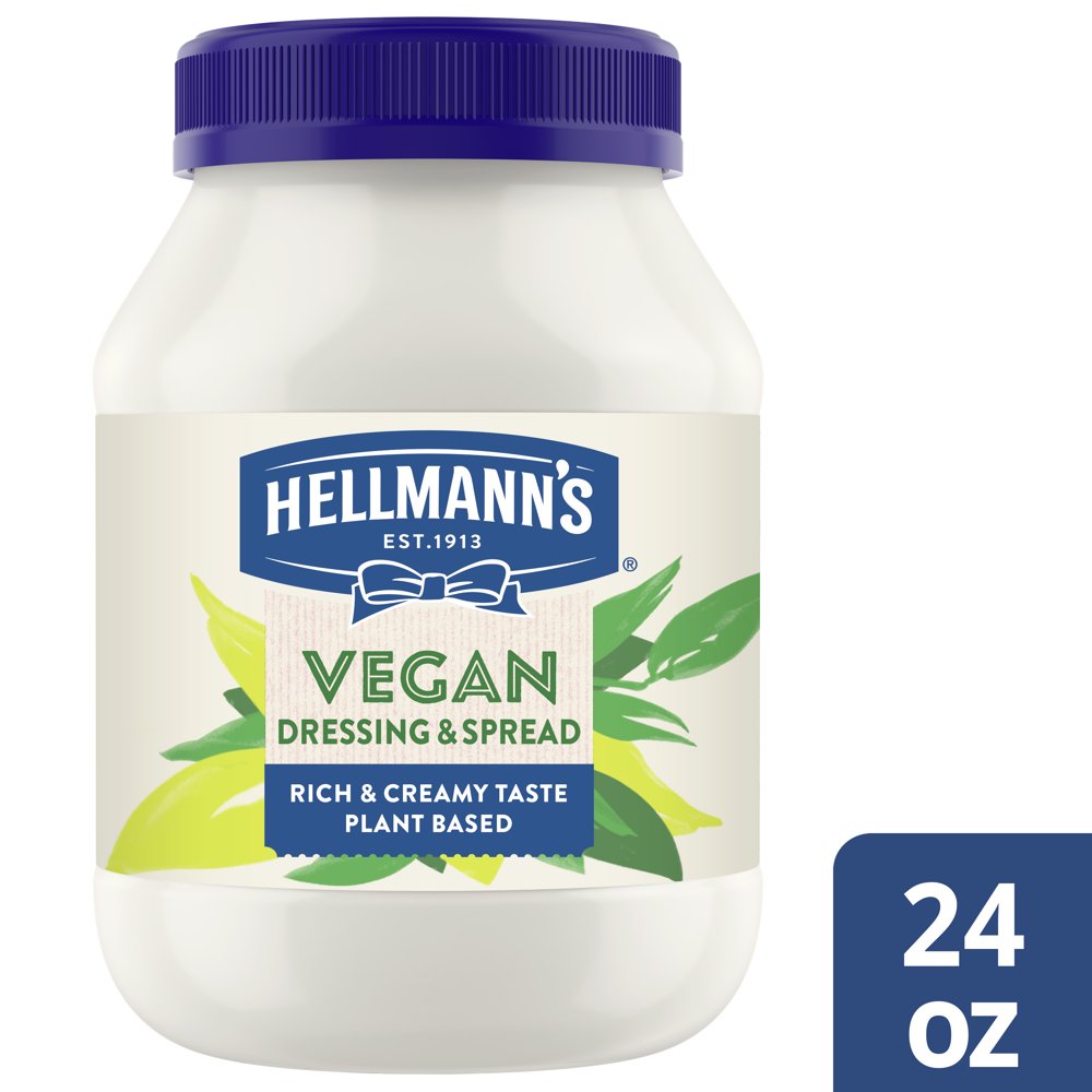 Hellmann's Vegan Dressing and Spread Plant Based Alternative to Mayo