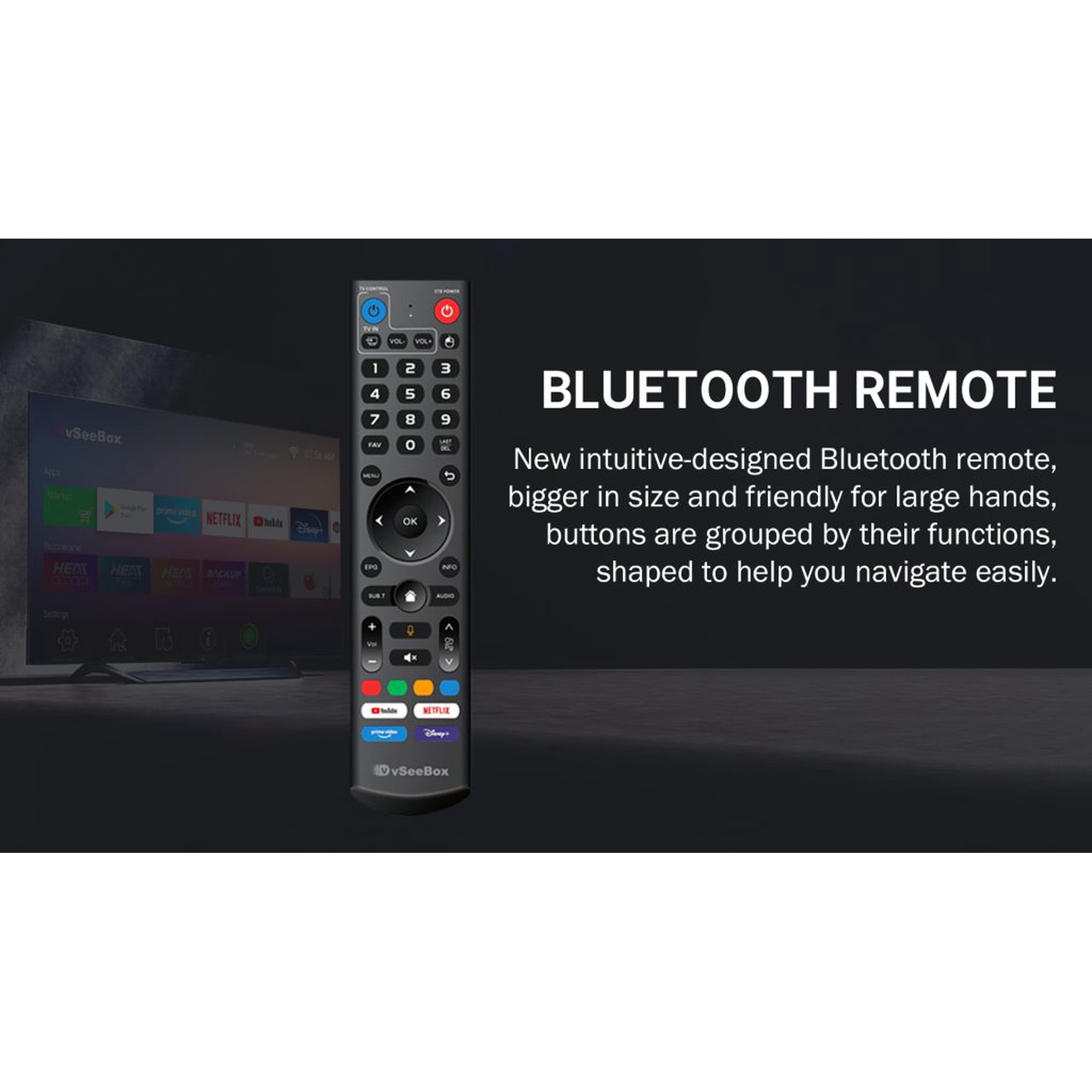 2026 VseeBox V3 Pro 2024 Newest Version Smart Digital Device for Home Entertainment
