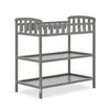 Dream On Me Emily Changing Table, Comes With 1" Changing Pad, Portable Changing Station, Steel Grey