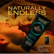 SKYN Naturally Endless Water Based Personal Lubricant - 4 fl oz, 1 Bottle - Long Lasting, Safe with Latex & Non-Latex Condoms