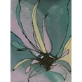 thumbnail image 2 of Eaton, Winnie 25x32 White Modern Wood Framed Museum Art Print Titled - Pastel Flowers II, 2 of 4