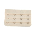 thumbnail image 1 of pitrice Extension Strap Bra Extenders Buckle 4 Hook Breathable Practical Accessories Adjustable Replacement 3 Rows Underwear light flesh, 1 of 5