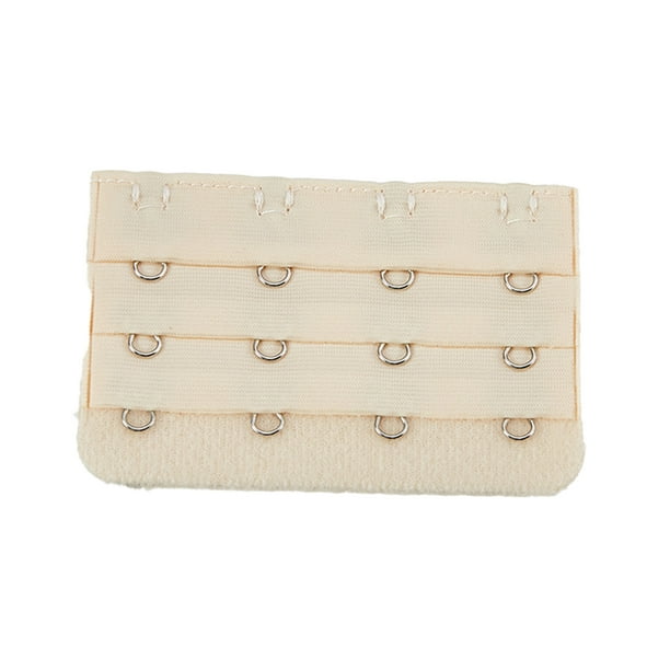 Minnieouse Correa de extensión Extensores de sujetador Hebilla 4 Gancho Sujetador Longitud Íntimos Punto Reemplazo Gadgets 3 Filas Ropa interior Ropa, zapatos y accesorios Miscelánea carne clara