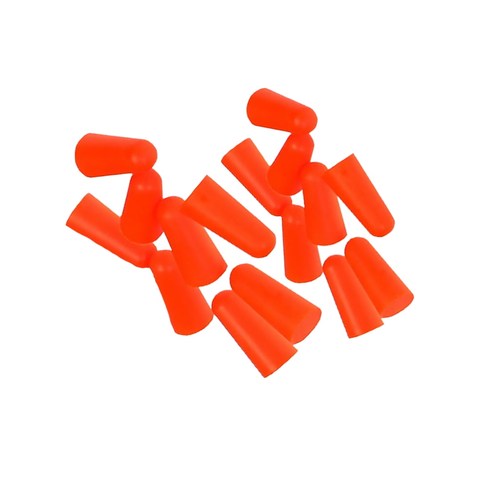 Lucent Path 100 Pairs (200 Ear Plugs) Hearing Protection Disposable Orange Foam Earplugs - NRR 32dB