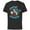 Black, variant on Disney Lilo & Stitch Always Chillin’ - Short Sleeve Cotton T-Shirt for Adults - Customized-Black