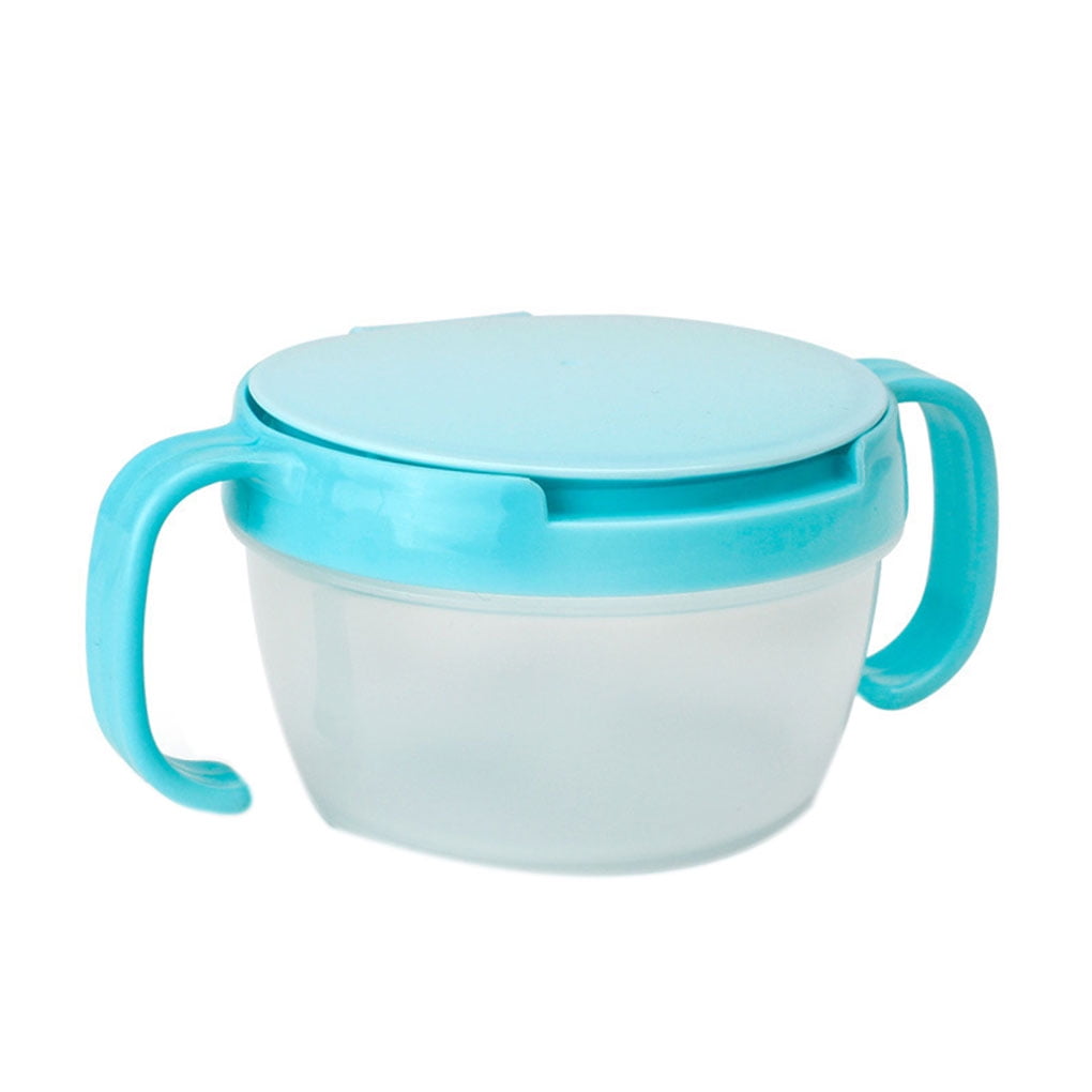 Spill-proof Snack Container Cup with Double Handles Tanzania Ubuy