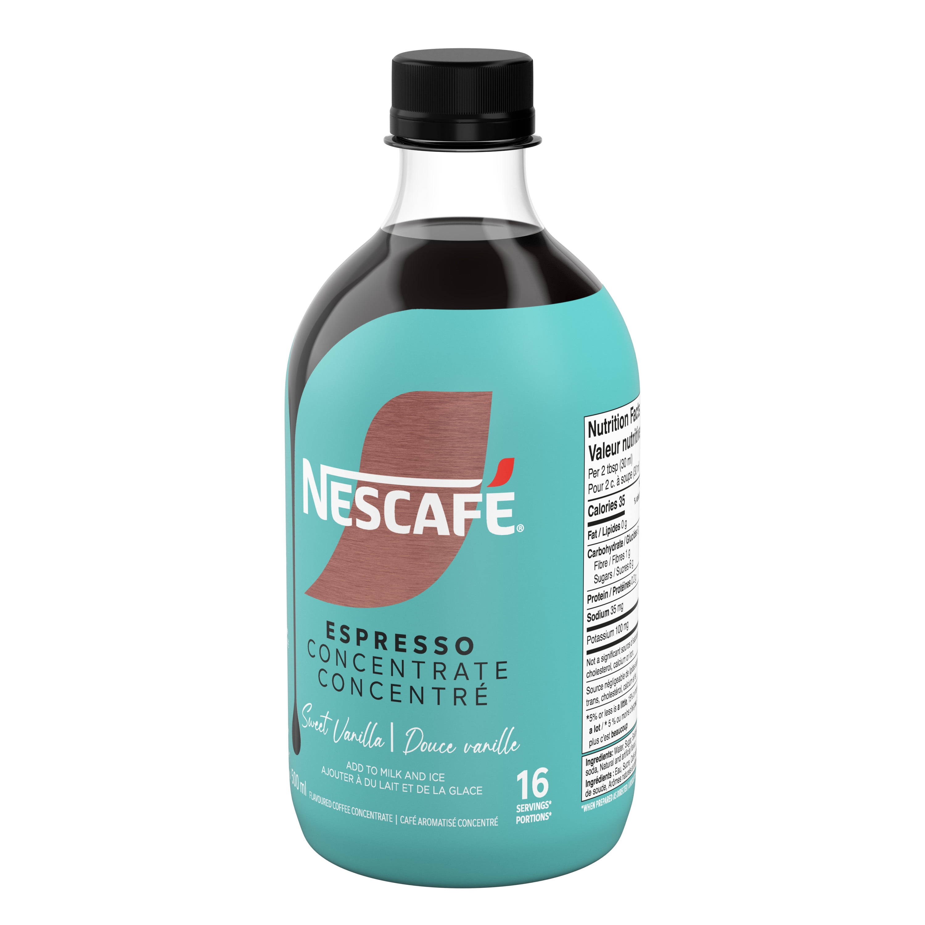 Nescafe Espresso Concentrate Sweet Vanilla, Flavoured Coffee Concentrate
