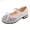 Silver, variant on Performance Dance Shoes For Girls Childrens Shoes Pearl Rhinestones Shining Kids Shoes/ Size 10.5,4-4.5 Years(Pink)