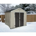 thumbnail image 3 of Palram - Canopia HG9808T SkyLight Storage Shed - 8 x 8 ft. - Tan, 3 of 10