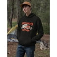 thumbnail image 2 of Faster Than Light Hot Rod Hoodie Men -Image by Shutterstock, Male XX-Large, 2 of 4