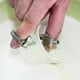 thumbnail image 2 of Pottery Glaze Tools Fingertip Dip Glaze Clip Stainless Steel Glaze Clip DIY Tea Cup Ceramic Coloring And Glazing Tool, 2 of 5