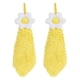 thumbnail image 1 of Paquete de 2 toallas de mano colgantes suaves de chenilla, absorbentes, para cocina y baño, 1 of 5