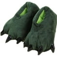thumbnail image 1 of Pantuflas de felpa suave unisex para casa, disfraz de animal, zapatos con garras y patas, 1 of 4