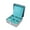 Gray, variant on Shockproof Aluminum Watch Case Featuring Soft Interior Foam for Impacts Prevention Lightweight Design Portable Storage