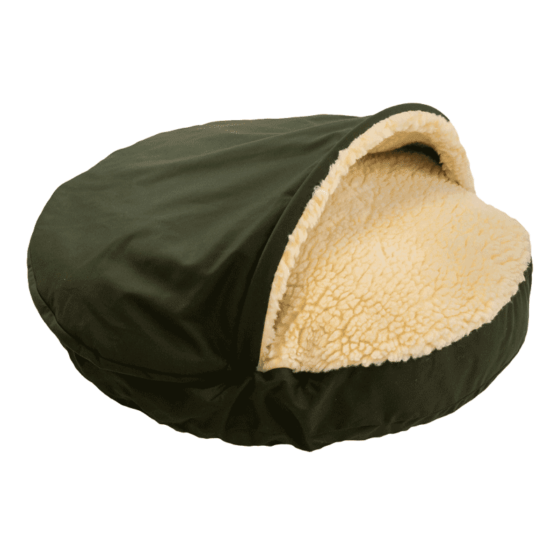 cozy cave dog bed