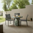 thumbnail image 2 of Meridian Furniture Cosenza Green 36" Indoor/Outdoor Concrete Dining Table, 2 of 8