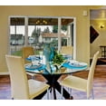 thumbnail image 4 of Fab Glass and Mirror 24" Clear Round 1/2" Inch Thick Tempered Ogee Edge Polish Glass Table Top,, 4 of 5