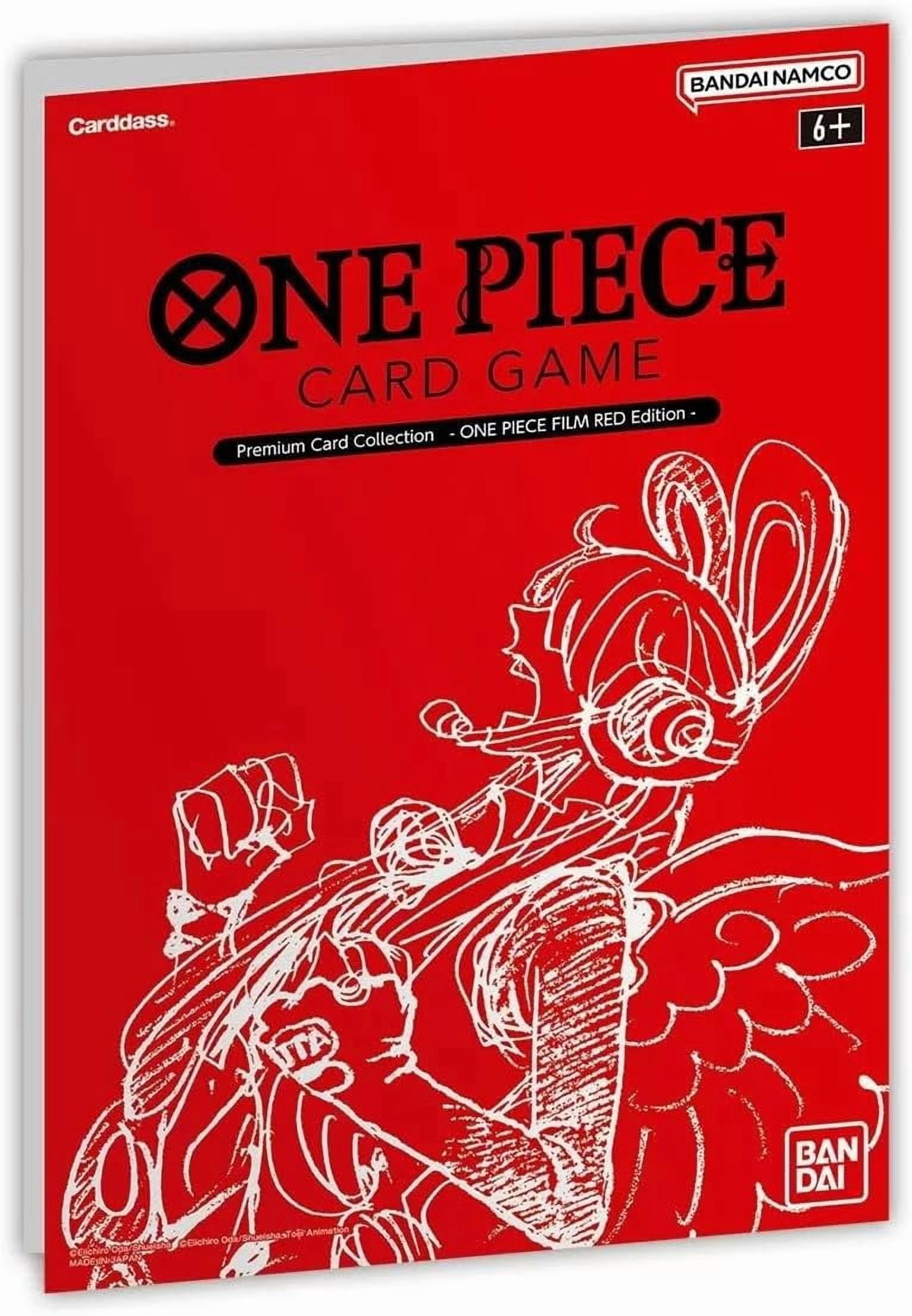 One Piece Premium Card Collection Film Red Edition Folder Binder