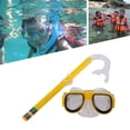 thumbnail image 4 of Kids Water Sports Swimming Dry Tube Kids Diving Goggles Scuba Diving Mask Children Snorkeling Gear Snorkel Mask Set BLUE, 4 of 8