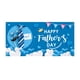 thumbnail image 1 of Xihbxyly Pancarta Del Día Del Padre, Poliéster, Decoración Duradera para Exteriores, Ideal para Vallas o Paredes, Ligera y Resistente a La Intemperie, 90 X 180 Cm, Ideal para Celebraciones Navideñas,, 1 of 1