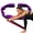 Purple, variant on Fitness Resistance Band, 8 Section Stretching Belt with Number for Stretching and Yoga