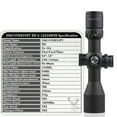 thumbnail image 2 of HD 3-12X44SFIR FFP Side Foucs Hunting Shooting Riflescope High Definition Illuminated Glass Etched 30MM Short Optics Scopes, 2 of 8