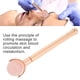 thumbnail image 2 of Rodillo Facial De Jade, Rodillo De Jade Seguro Para La Piel, Para Promover La Circulación Sanguínea De La Piel, Masajeador De Eliminación De Arrugas Antienvejecimiento ANGGREK Jade Roller Face Massager, 2 of 8