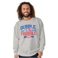 thumbnail image 5 of Original Dubble Trouble Bubble Gum Sweatshirt for Men or Women Brisco Brands S, 5 of 6