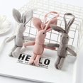 thumbnail image 2 of Cute Soft Dress Rabbit Stuffed Plush Bunny Toy Pets Fashion For Baby Girl Kid Gift Animal Doll Keychain Bouquet Plush Dolls heqiyong LED, 2 of 2