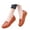Orange, variant on Women's Comfortable & Lightweight Leather Penny Loafers -Ons Cute Business Casual Dress Shoes Work Office Flats Everyday Walking Shoes Driving Mocs for Women Black 35