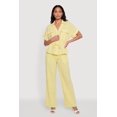thumbnail image 2 of Women's Collared Drawstring Waist Button Front Shirt, 2 of 4
