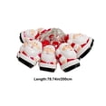 thumbnail image 3 of HOARBOEG Christmas Cute Old Man Small Pendant Lights String Lights Dress Up Props Christmas Tree Layout Hanging Decorations, 3 of 7