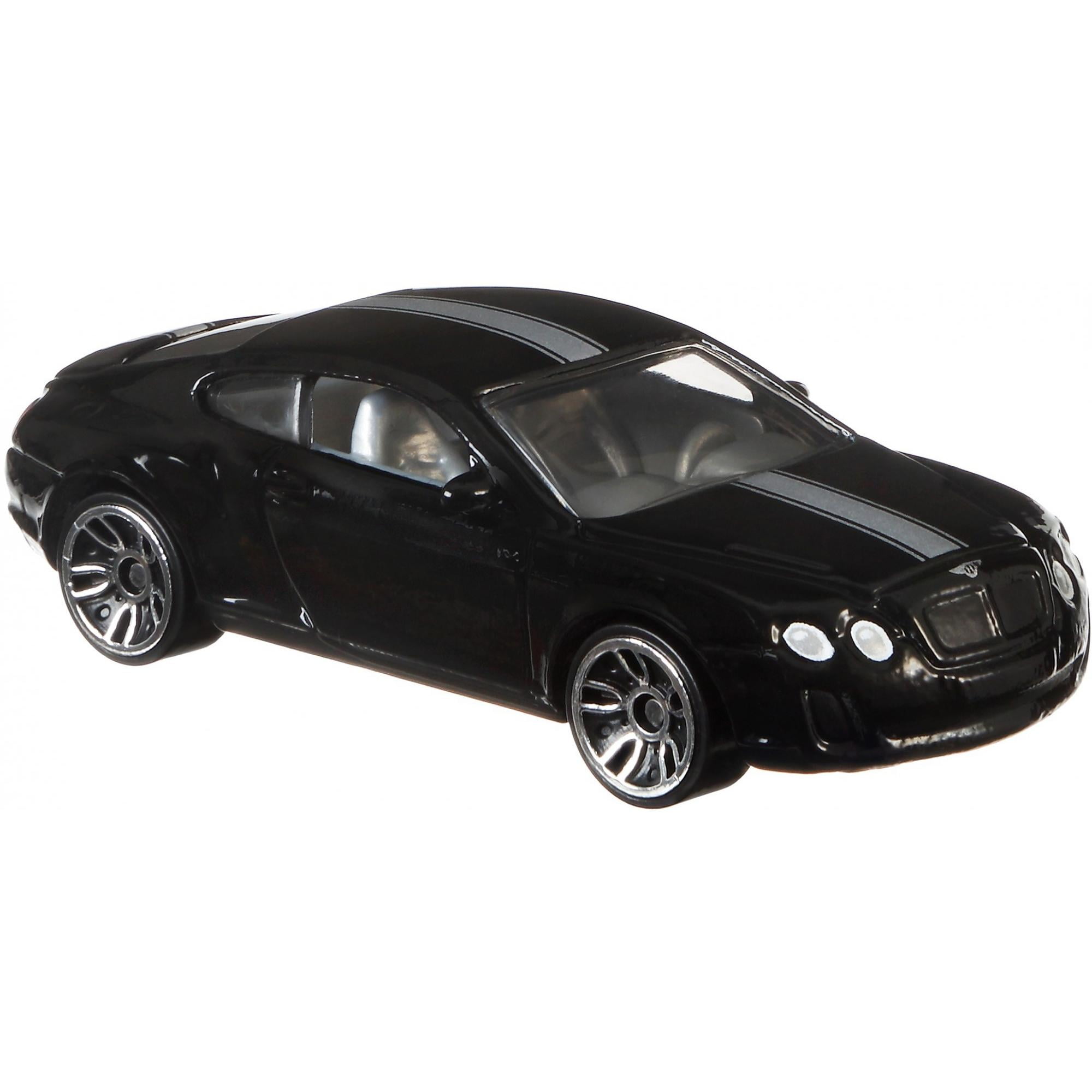 Hot Wheels 3/6 Exotics Black Bentley Continental Supersports Diecast voiture nouveau