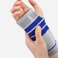 thumbnail image 5 of Grofry Nylon Wrist，Support Sleeve for Sports Strong Material Adjustment Palm Protector Pain Relief Breathable Hand Guard for Tendonitis Arthritis Sprains Carpal Tunnel Fitness, 5 of 8