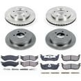thumbnail image 3 of Power Stop Front and Rear Stock Replacement Brake Pad and Rotor Kit KOE5461, 3 of 8