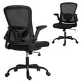 thumbnail image 1 of HOMCOM Ergonomic Office Chair, Mesh Desk Chair with Lumbar Support, Black, 1 of 10
