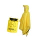 thumbnail image 4 of Chubasquero ligero con capucha para adultos 3 en 1 con cordón ajustable Amarillo, 4 of 8