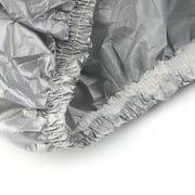 Waterproof Universal Electric Gas Push Pull Golf Car Cart Cover Anti UV,silver,size:M