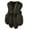 Army Green, variant on Woman Coat Vest Warm Gilet Size Women's Slim Coat Faux Outwear Vest Plus Women's Coat Sweater Vest Army Green