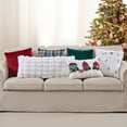 thumbnail image 6 of Holiday Time 18 in x 18 in Ivory Ski Sherpa Decorative Pillow, 6 of 6