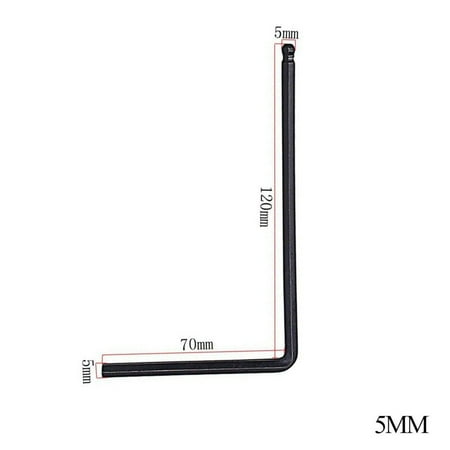 

4mm 5mm Ball End Guitar Truss Rod Tool Allen Wrench for Martin Acoustic Guitar