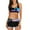 P-Black, variant on Kcodviy Print Women Swimwear Swimsuit Swim Bra Tops for Women Digital Beachwear Set Waist Teens Swimsuits for Bikini High Split Swimwears Swim Sports Bra for Swimming Tankinis Set