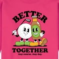 thumbnail image 2 of Instant Message - Golf Mascots Better Together Graphic Fleece Sweatshirt, 2 of 5